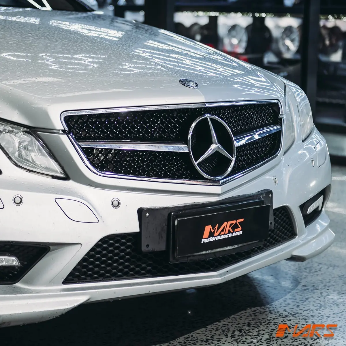 Amg Sls Style Front Bumper Bar Grill Grille Bodykit For Mercedes-Benz E-Class W207 C207 2009-2013 1