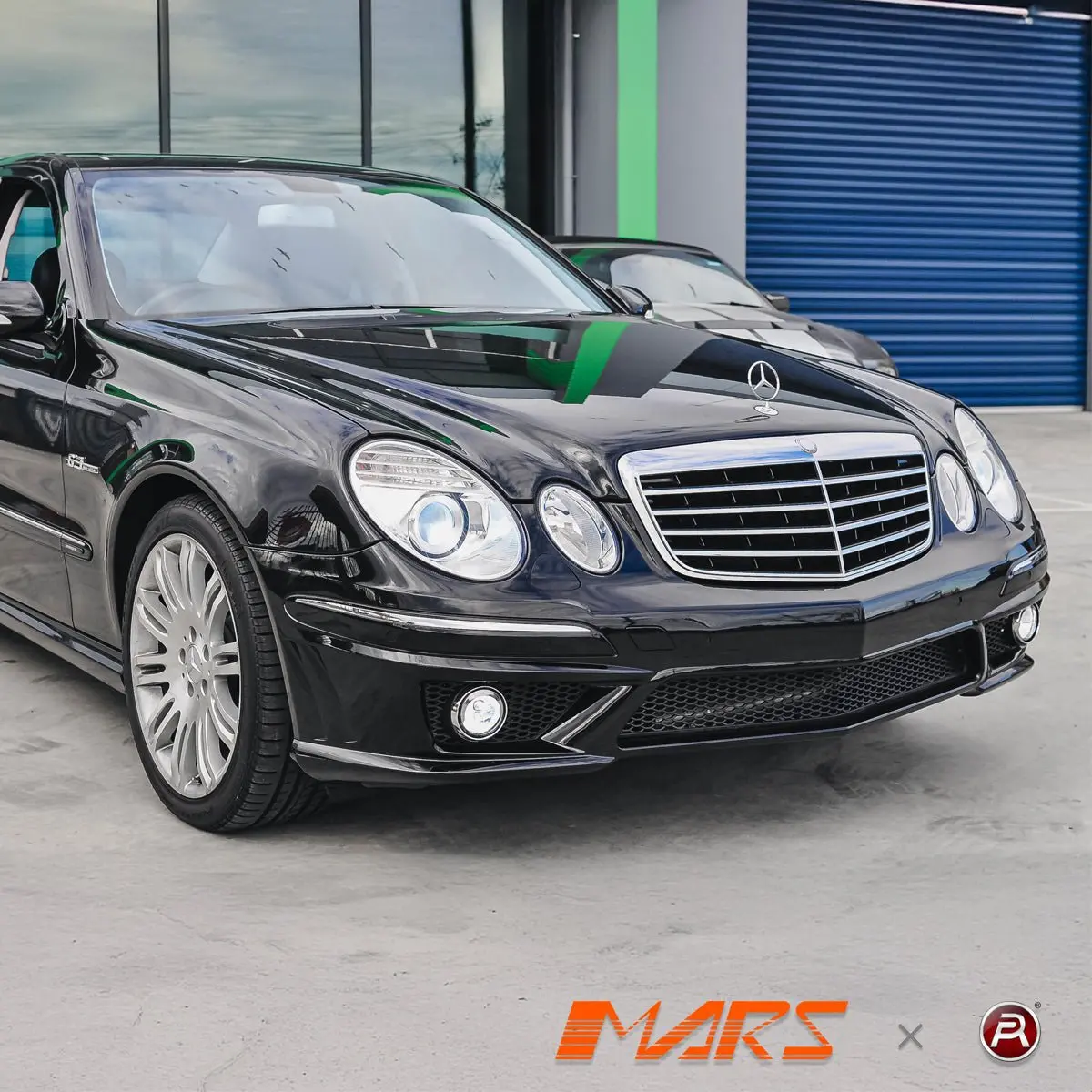 Amg Style Front Bumper Bar Grille Grill Bodykit For Mercedes-Benz E-Class W211 Facelift 2007-2008 & E63 2