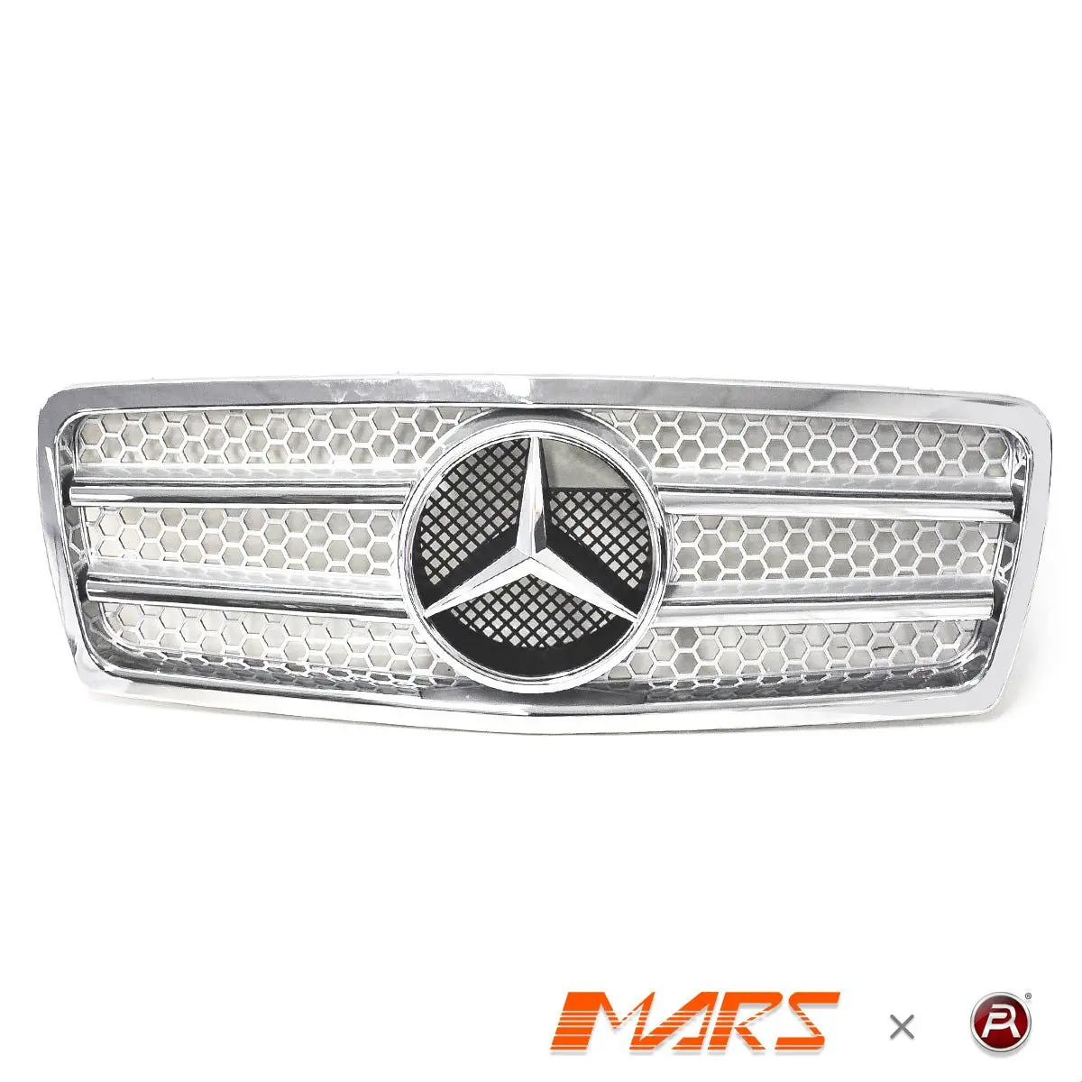 Amg Style Front Grille Grill Bodykit For Mercedes-Benz E-Class W210 1995-1999 1