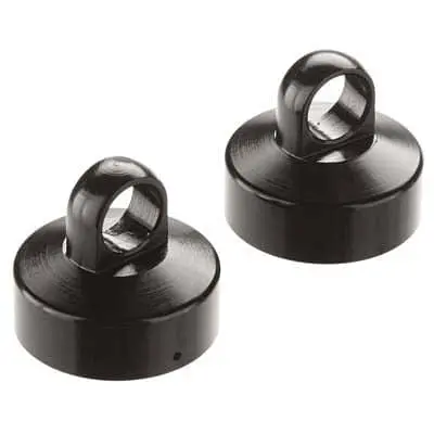 Arrma 330204 Shock Cap Upper Aluminum Black (2) 1