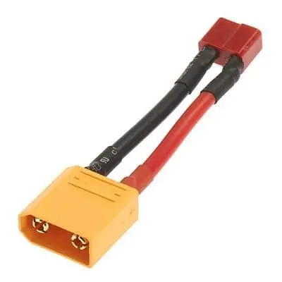 Ar390195 Xt90 To T-Plug Charging Adapter Lead Nero 1
