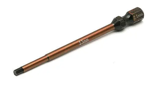 Associated 1662   1/4 In Hex Driver Bit, 2.5Mm Metric 1