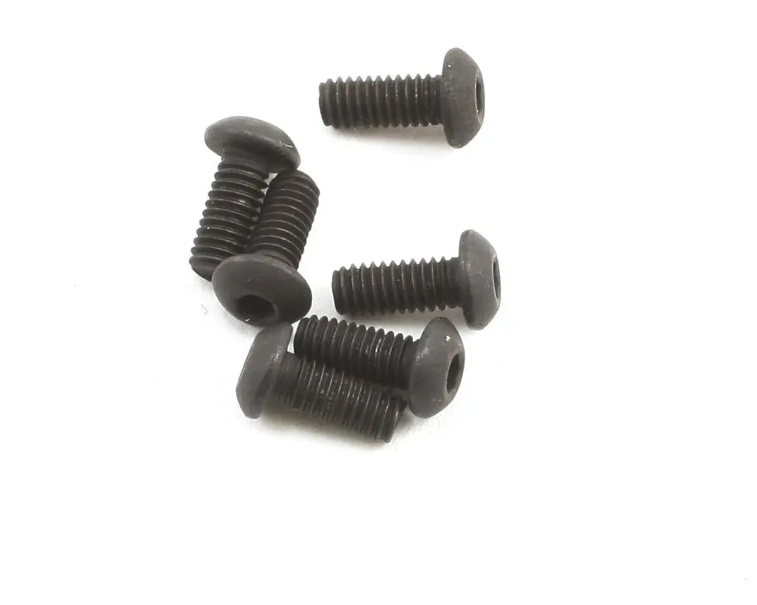 Team Associated 31520 2.5X0.45X6mm Button Head Screw (6) 1