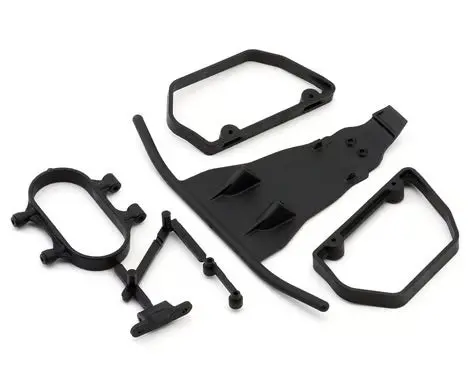 Team Associated Asc71231 Rc10sc7 Front Bumper & Nerf Bars Set 1