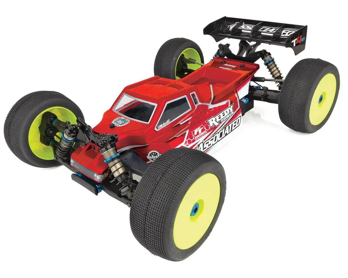 Team Associated Rc8t4e Team Competition 1/8 4Wd Off-Road Electric Truggy Kit W/Gearbox Upgrade 1