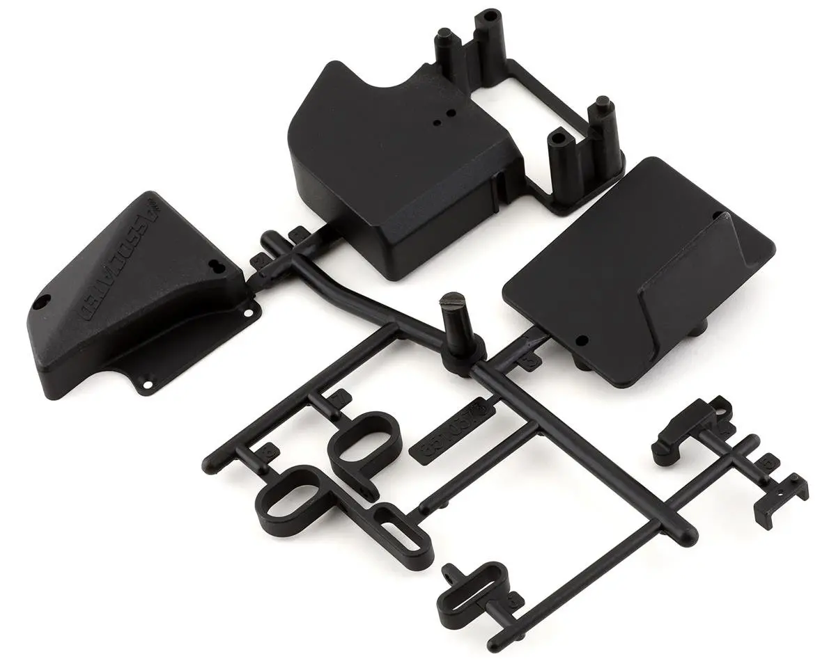 Team Associated 81572 Rc8b4e Receiver Box & Esc Tray Set 1