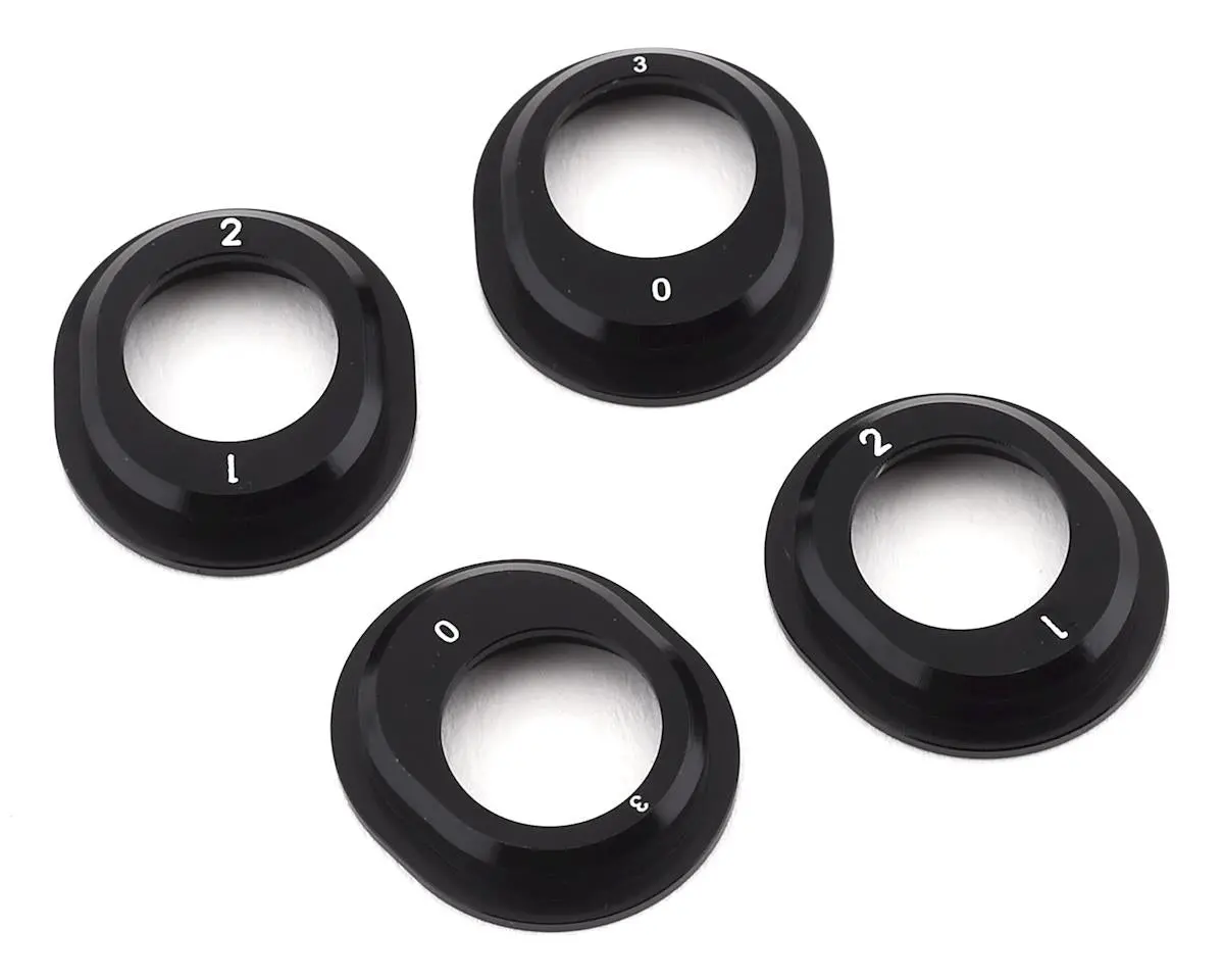Team Associated 91793 B6.1/B6.1D Aluminum Differential Height Inserts 1
