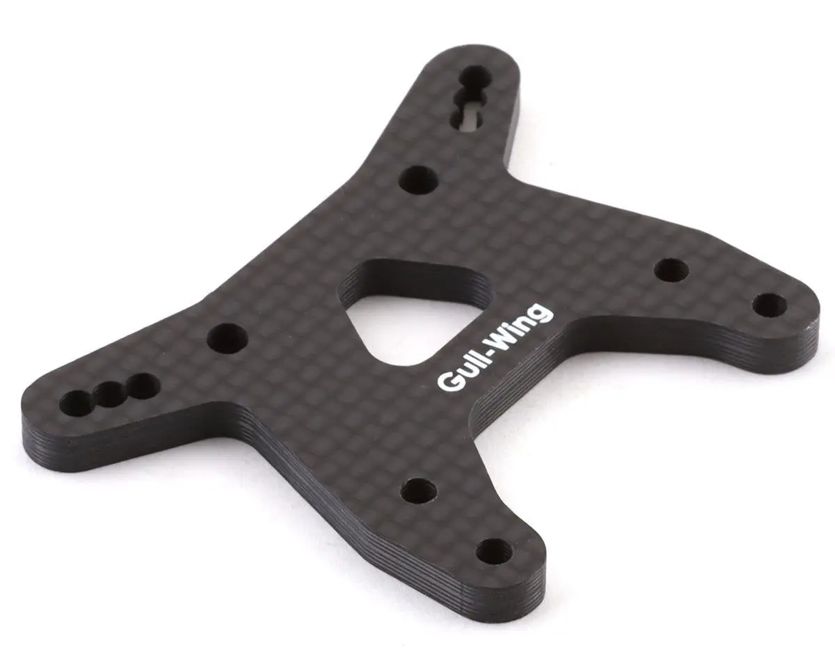 Team Associated 91880 Rc10b6.3 Carbon Fiber "Gullwing" Front Shock Tower 1