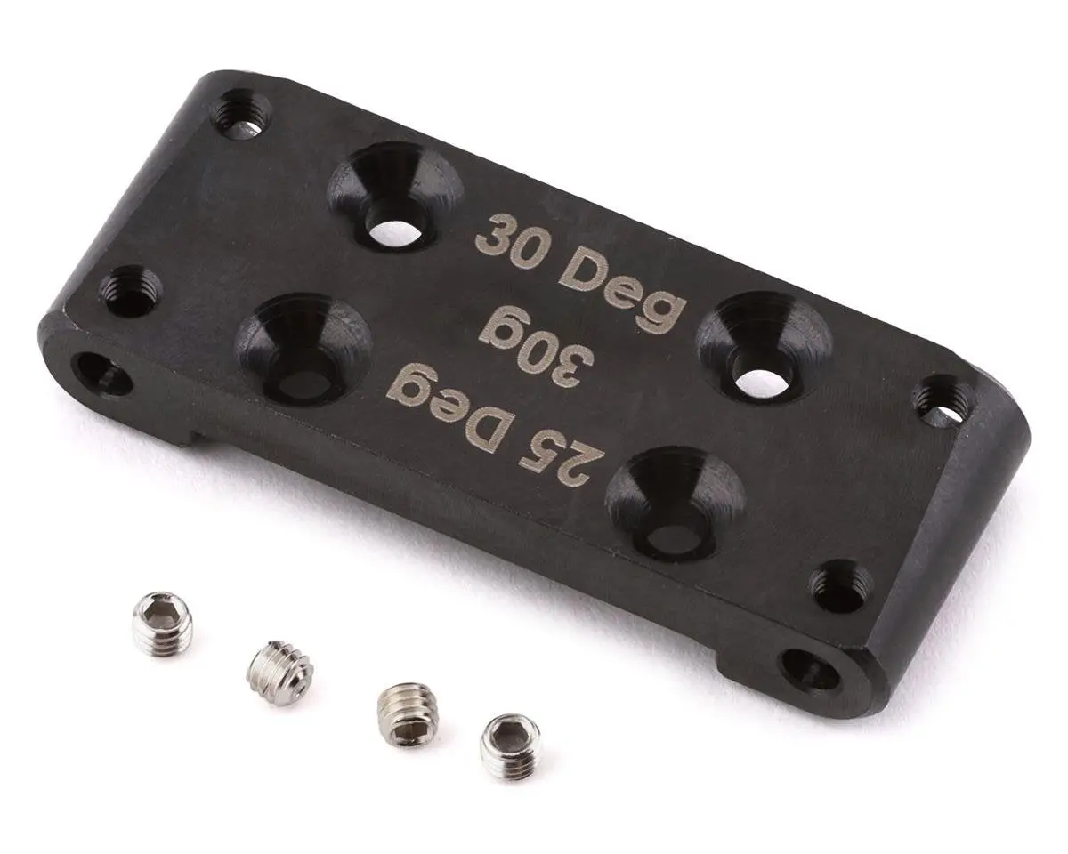 Team Associated 91898 Rc10b6/Rc10t6 Factory Team Steel Bulkhead (Black) 1