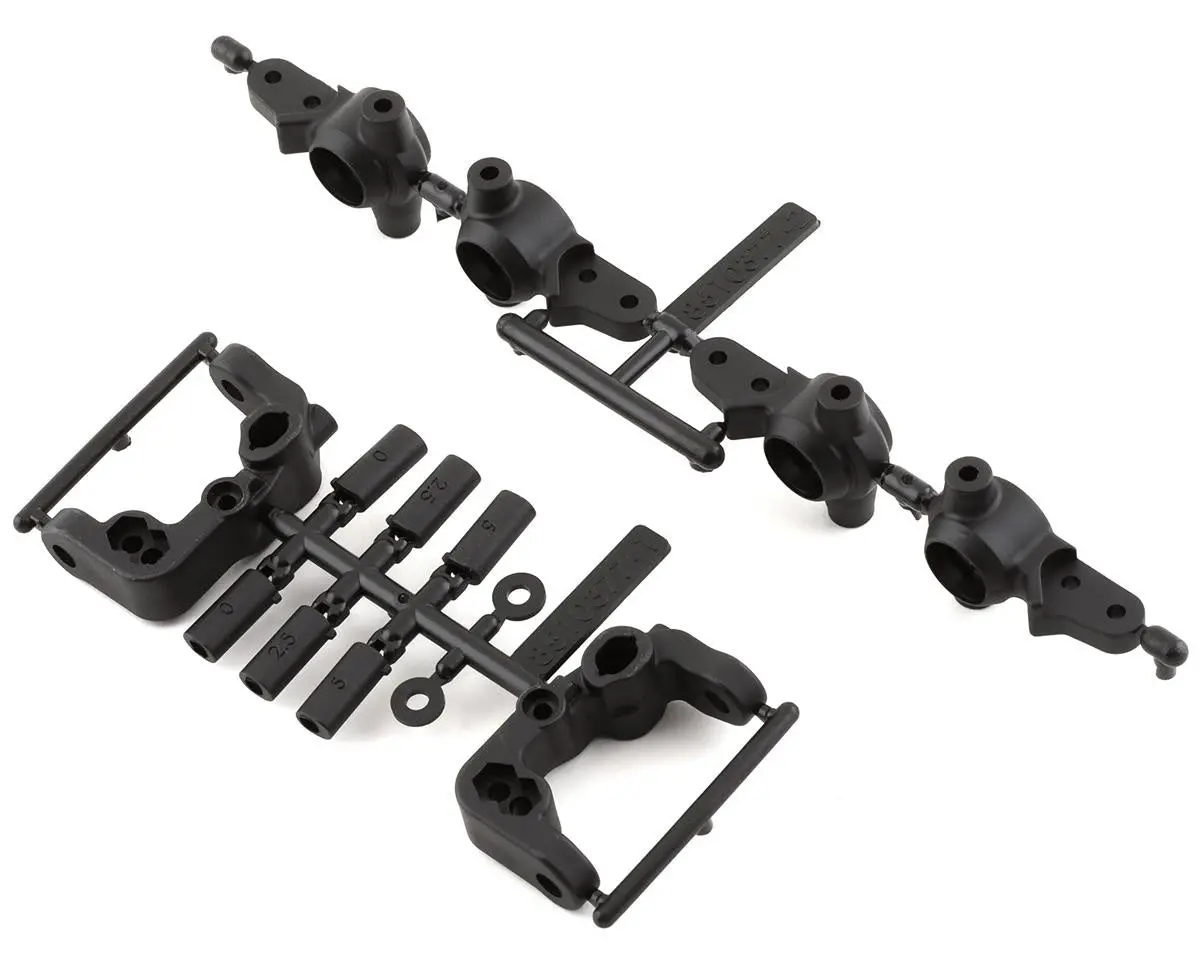 Team Associated 91901 Rc10b6.4 -1Mm Scrub Caster & Steering Blocks 1