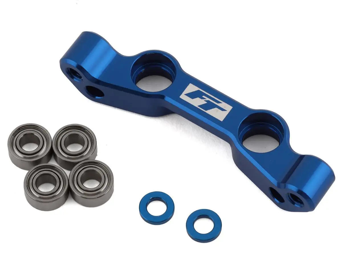 Team Associated 91984 Rc10b6.4 Factory Team Steering Rack (Blue) 1