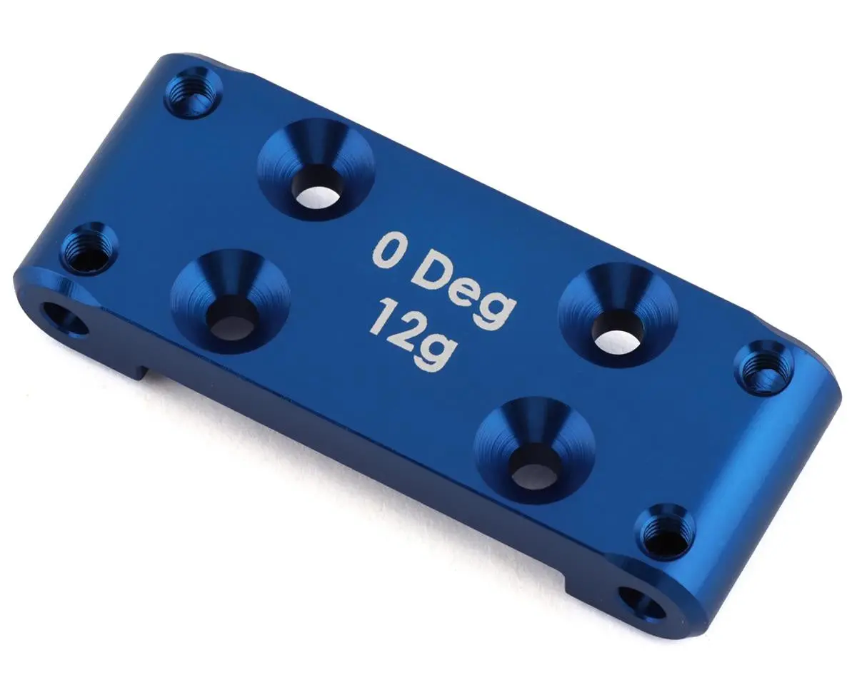 Team Associated 91987 Rc10b6.4 Aluminum Front Bulkhead (Blue) 1