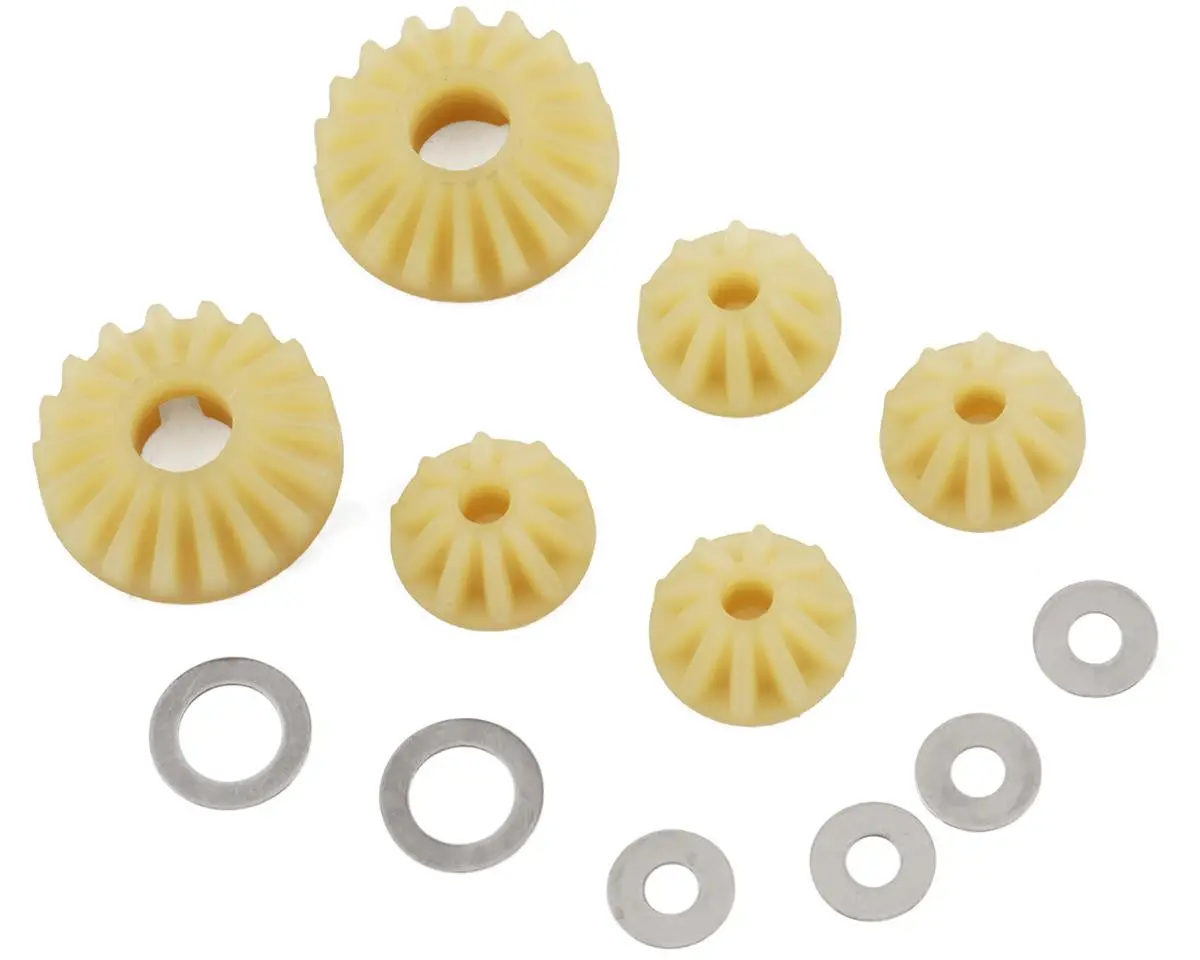 Team Associated 92307 Rc10b74 Factory Team Ltc Plastic Differential Rebuild Set 1