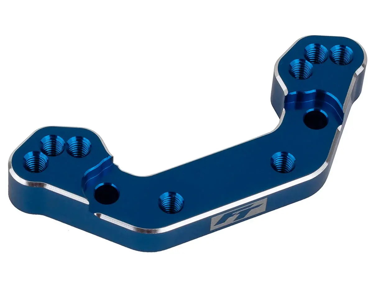 Team Associated 	92477 Rc10b7/B7d Factory Team Aluminum +2Mm Ballstud Mount (Blue) 92477 1
