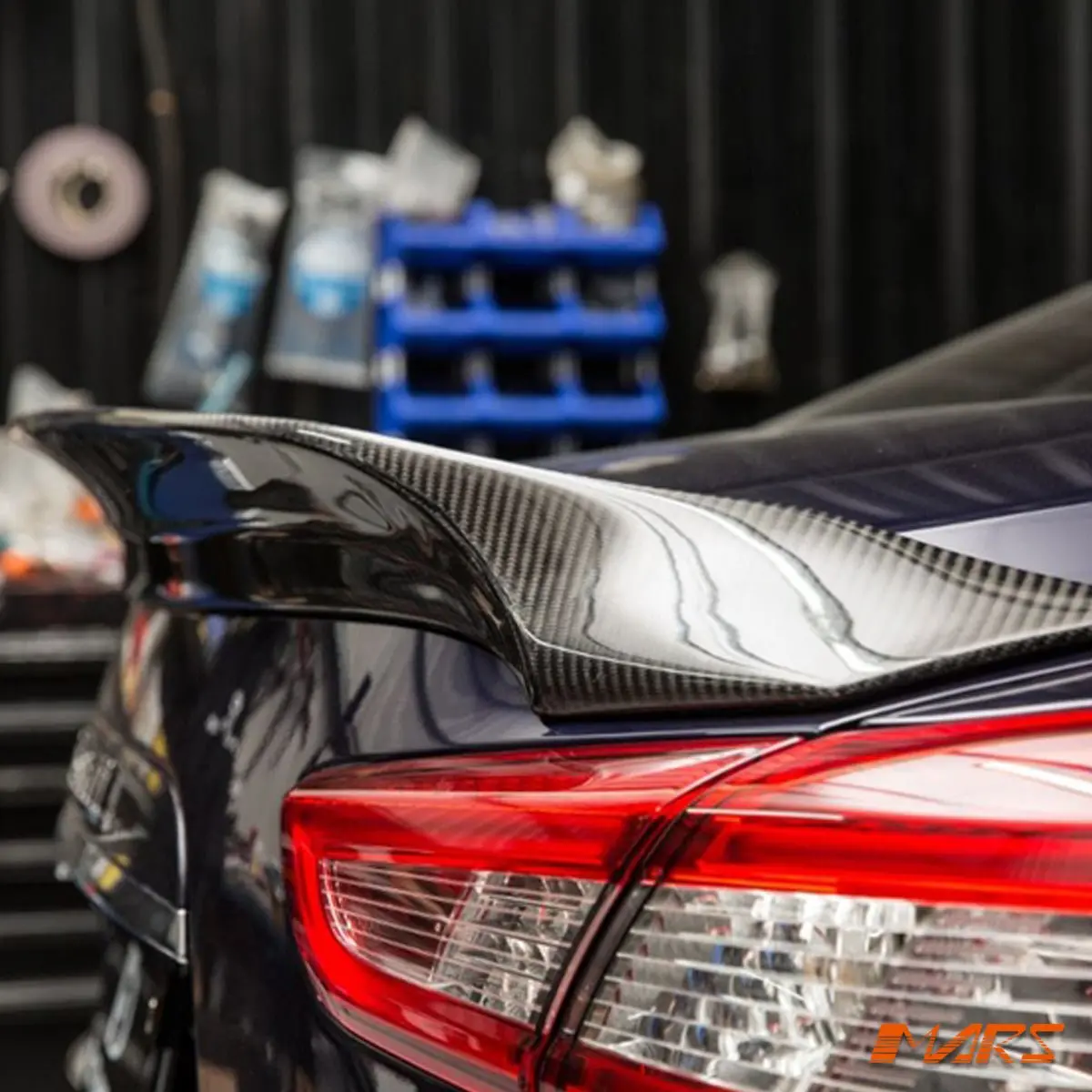 Aspec Style Carbon Fibre Rear Trunk Spoiler Lip Wing Bodykit For Maserati Ghibli M157 2014-2020 1