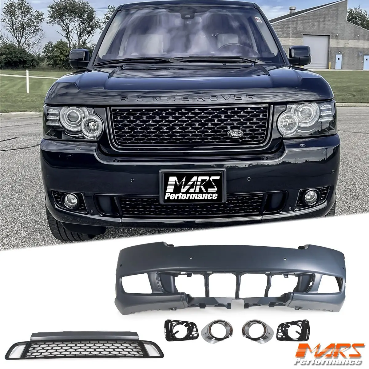 Autobiography Style Front Bumper Bar Bodykit For Land Rover L322 Range Rover Vogue 2010-2013 1