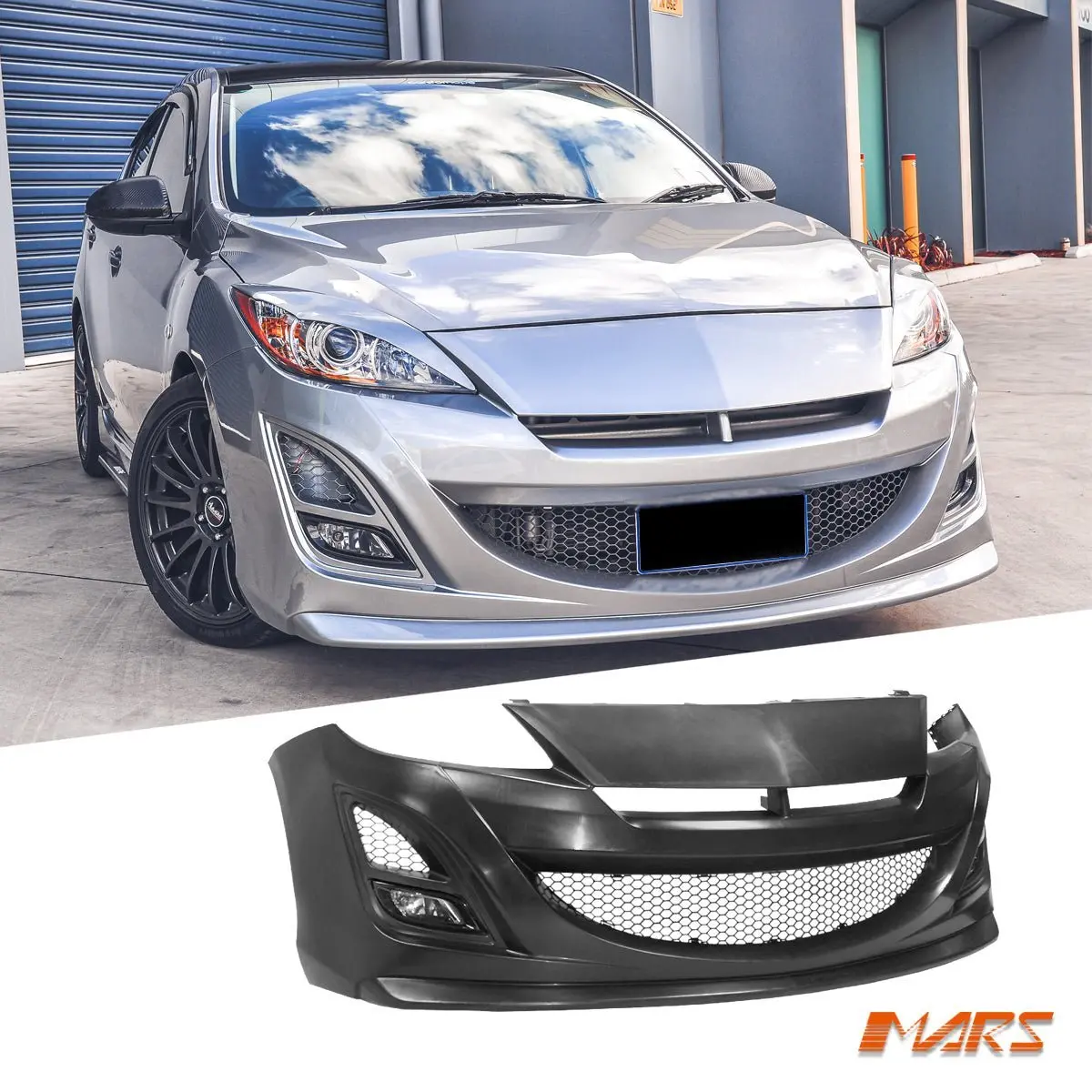 Autoexe Style Front Bumper Bar Bodykit For Mazda 3 Bl 2009-2013 Sedan & Hatch 1