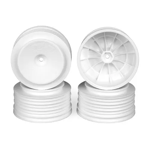 De Racing Der-Ps4-Uw Speedline Plus Short Course Wheels (White) (4) (Sc6/Slash/Blitz) 1