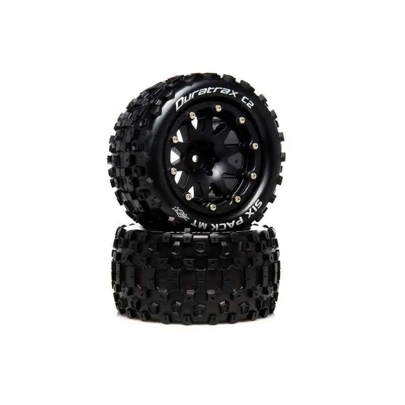 Duratrax Dtxc5520 Six Pack Mt Belt 2.8 Pre Mountedf/R (2) 1
