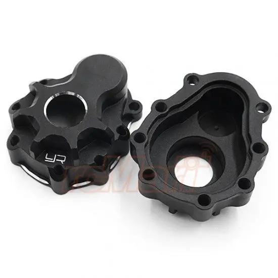 Yeah Racing Trx4-002-1Bk Aluminum Front Or Rear Portal Cover For Traxxas Trx-4 Trx-6 Black 1