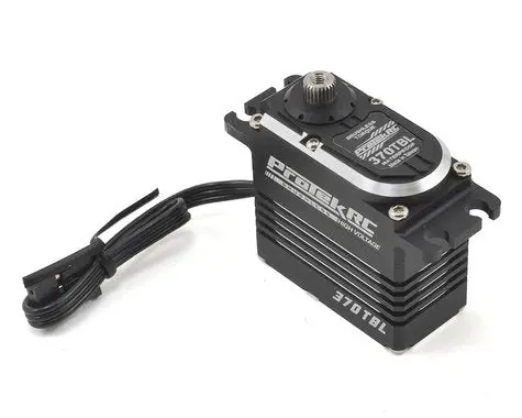 Protek Rc 370Tbl "Black Label" Waterproof High Torque Brushless Crawler Servo (High Voltage/Metal Case) (Digital) 1