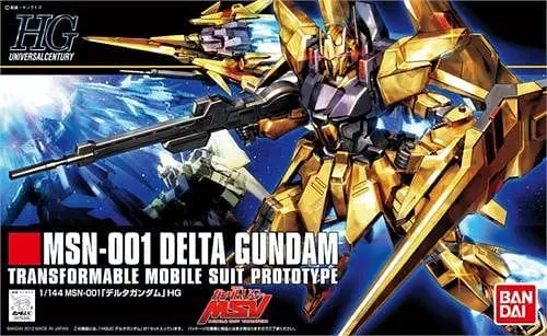 Bandai 175315 #136 Delta Gundam 1