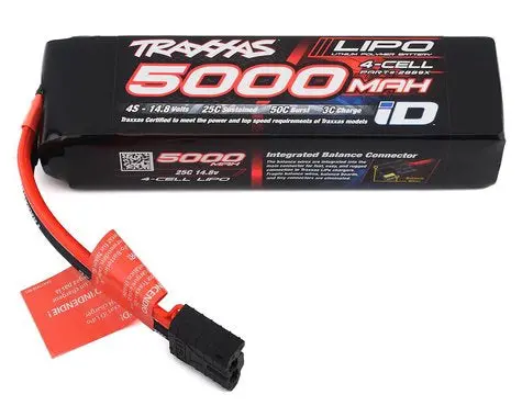 Traxxas 2889X 5000Mah 14.8V 4-Cell 25C Lipo Battery 1