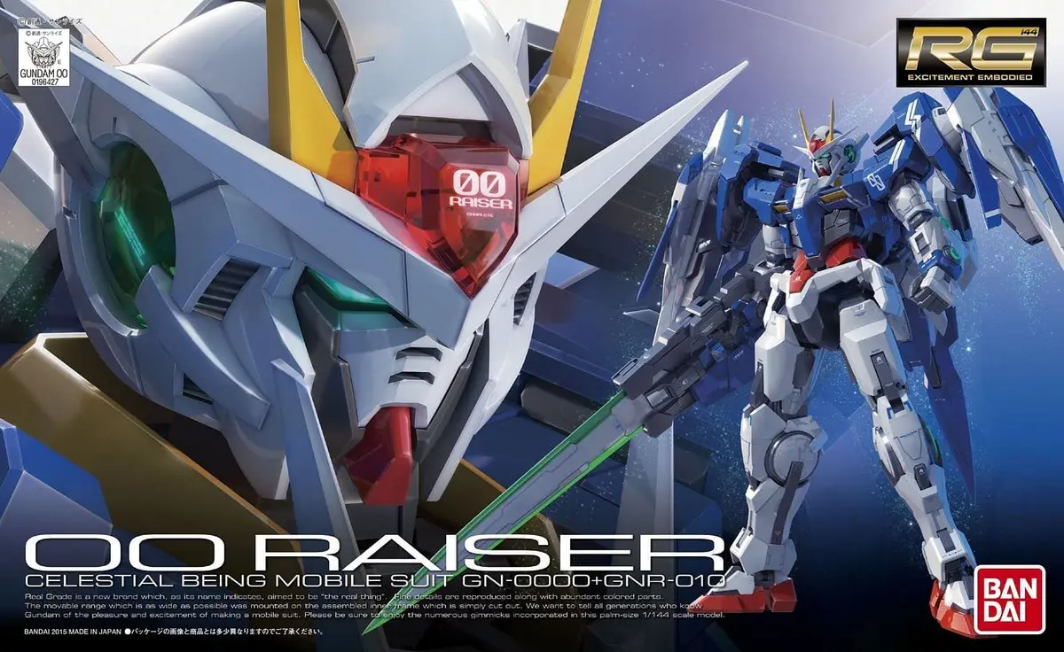 Bandai 196427  #18 00 Raiser "Gundam 00" 1