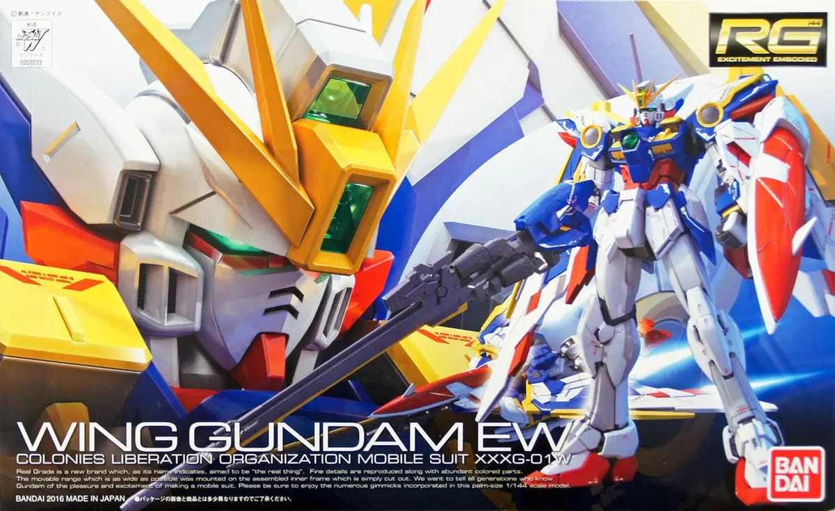 Bandai 5063053 1/144 Xxxg-01W Wing Gundam Ew Rg #20 1