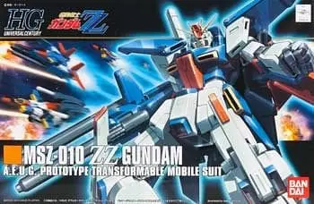 Bandai 163276 1/144 #111 Msz-010 Zz Gundam Hg 1