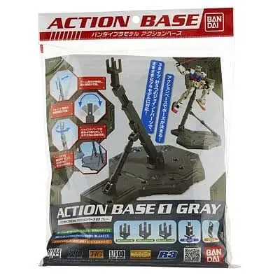 Bandai 148216 1/100 Gray Display Stand Action Base I 1