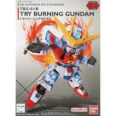 Bandai 209066 Ex-Standard 011 Burning Gundam Sd 1
