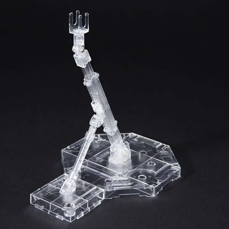 Bandai 2027210 Clear Action Base 1 Display Stand For 1/100 Scale Models 1
