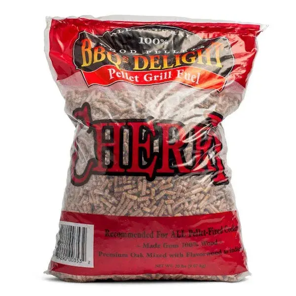 Cherry Smoker Pellets By Bbq Delight - 9Kg 1