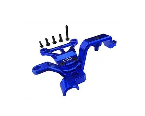 Hot Racing Xmx12m06 Aluminum Front Steering Brace, For Traxxas X-Maxx, Blue 1
