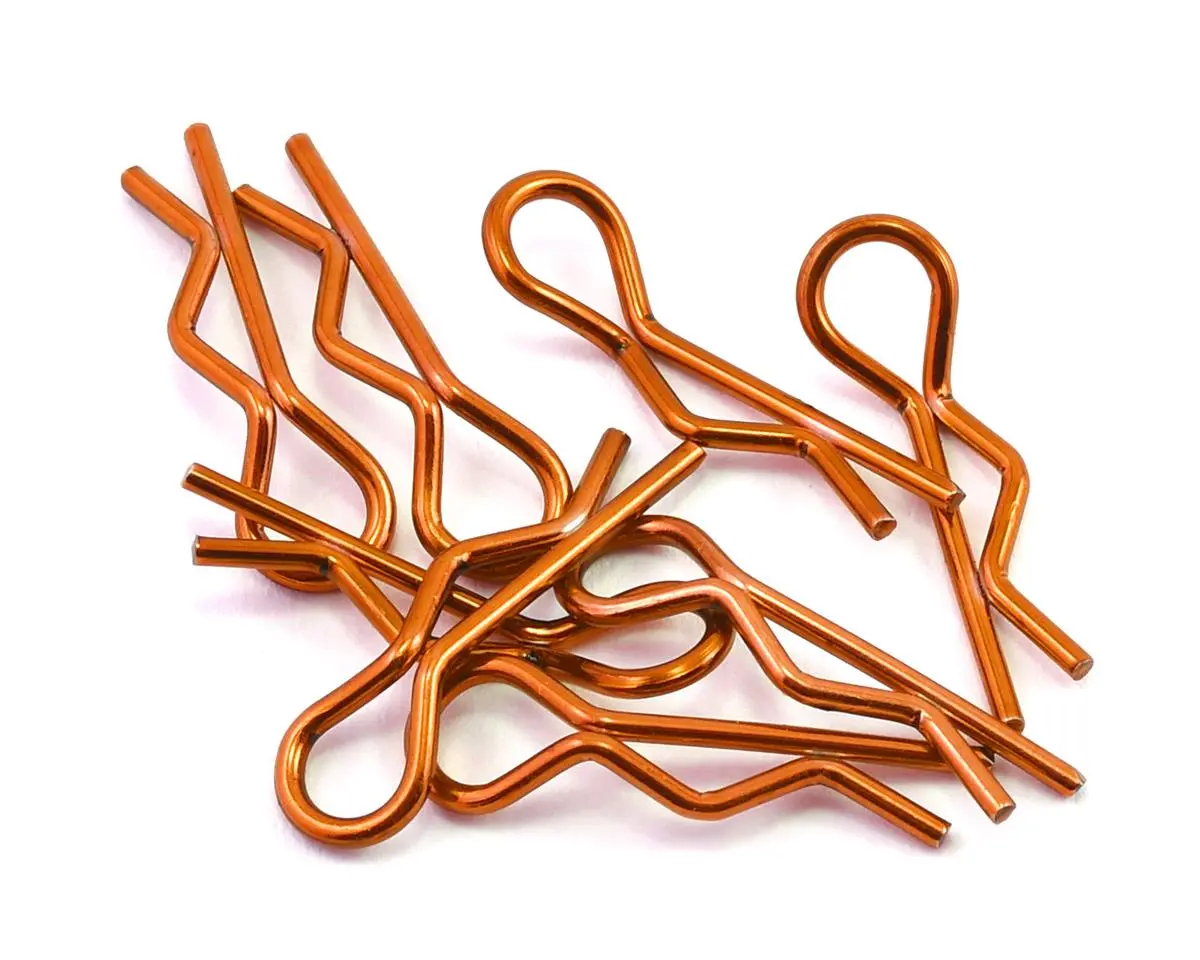 Bittydesign Bdybc-8O 1/10 Body Clips (Orange) 1