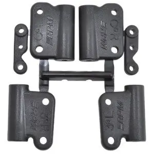 Rpm 73642 0° & 3° Hybrid Gearbox Rear Mount Set (Black) 1
