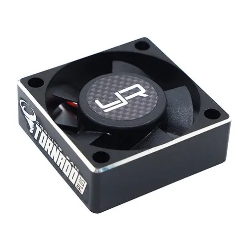 Yeah Racing Ya-0472Bk 30X30x10mm Aluminum "Tornado Plus" High Speed Cooling Fan 1