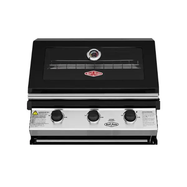 Beefeater 1200E Built-In 3 Burner Gas Bbq 27.5" Wide Bdg1230bbe 1