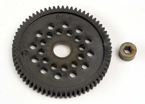 Traxxas 3166 Spur Gear (66-Tooth) (32-Pitch) W/Bushing 0.035 1