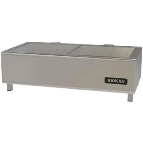 Roaster Biokan Cgs3 Charcoal Grill Single 100X50x27cm 1