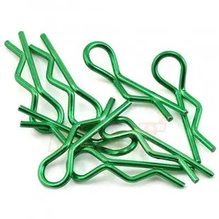 Bittydesign Bdybc-8Gr 1/10 Body Clips Set Green 1