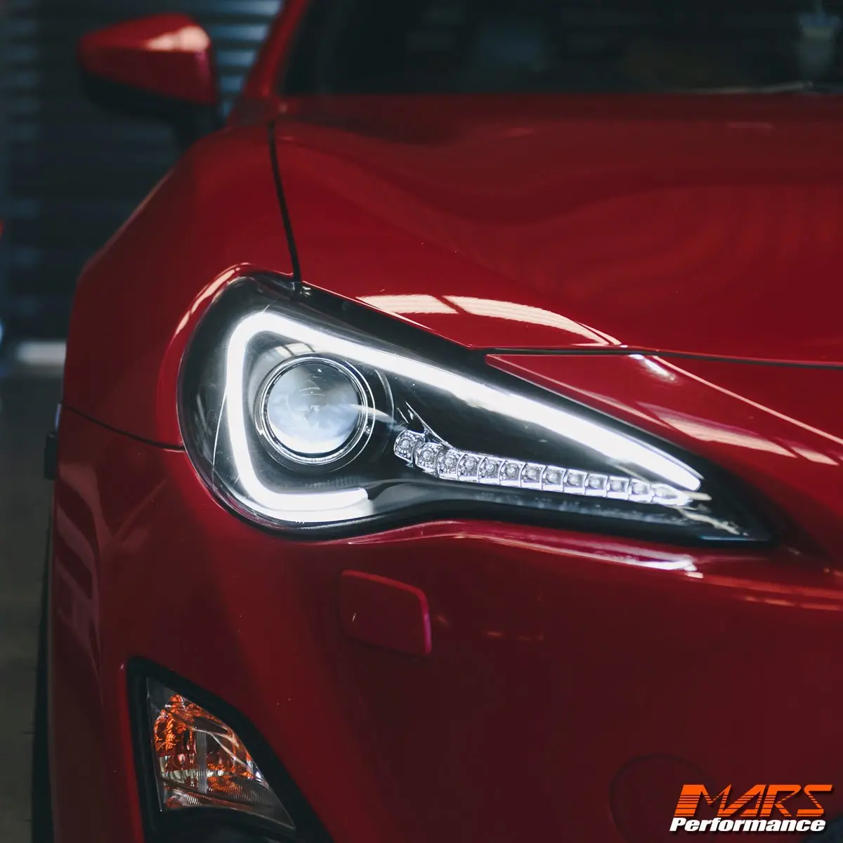Black 3D Light Bar Drl & Full Led Dual Beam Head Lights With Sequential Indicators For Toyota 86 Zn6 Gt Gts & Subaru Brz Zc6 1