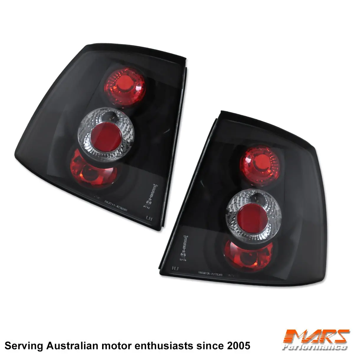 Black Altezza Tail Lights For Holden Astra 1998-2004 G 3D 5D Hatch 1