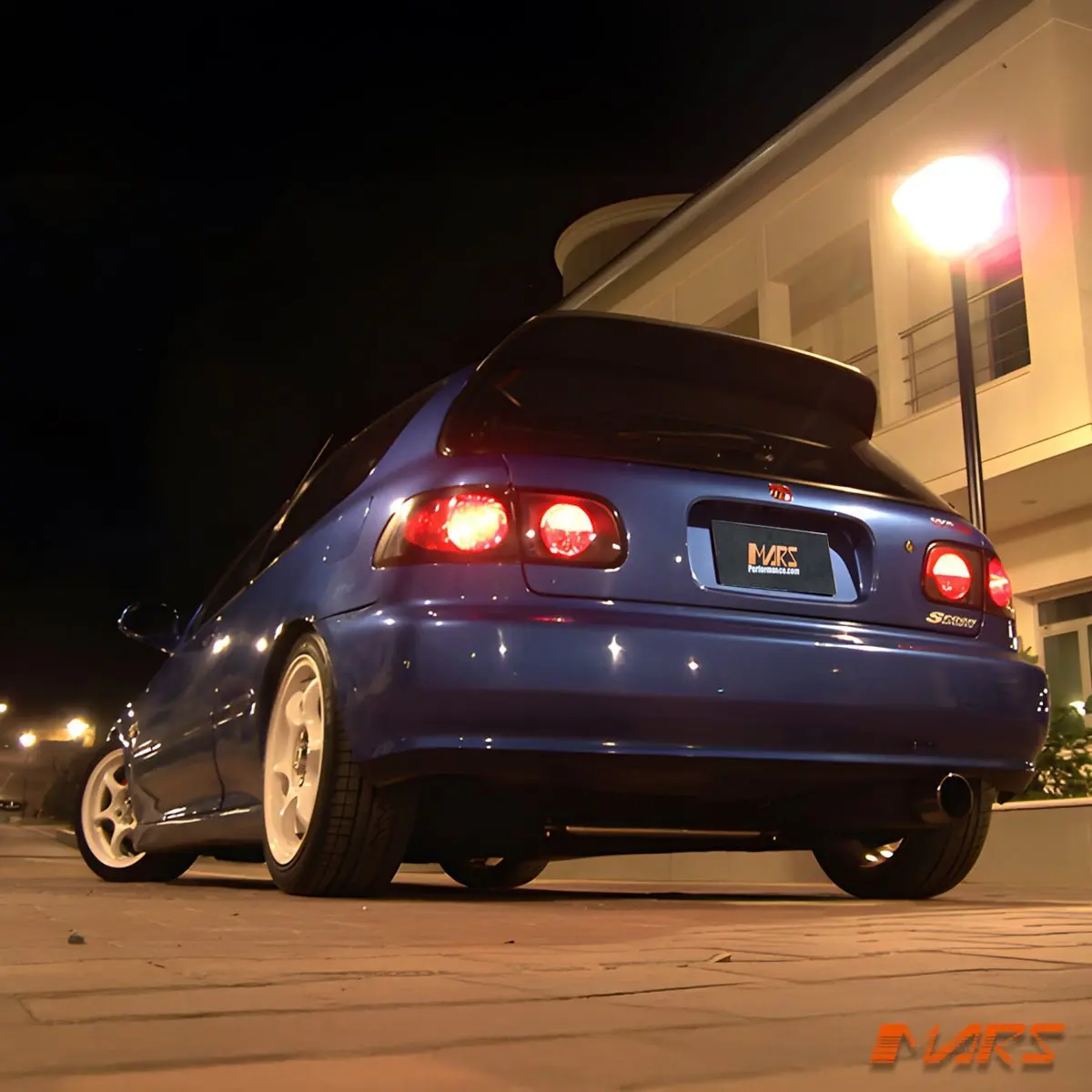 Black Altezza Tail Lights For Honda Civic Eg 1992-1995 Hatch 1