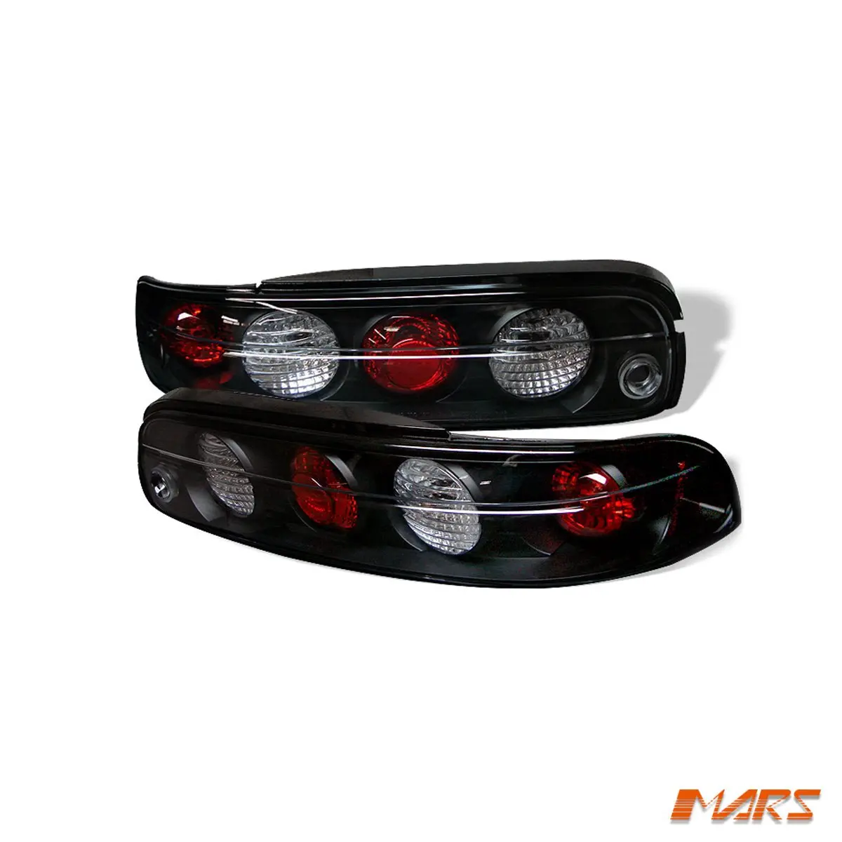 Black Altezza Tail Lights For Toyota Soarer & Lexus Sc300 Sc400 1991-1998 1