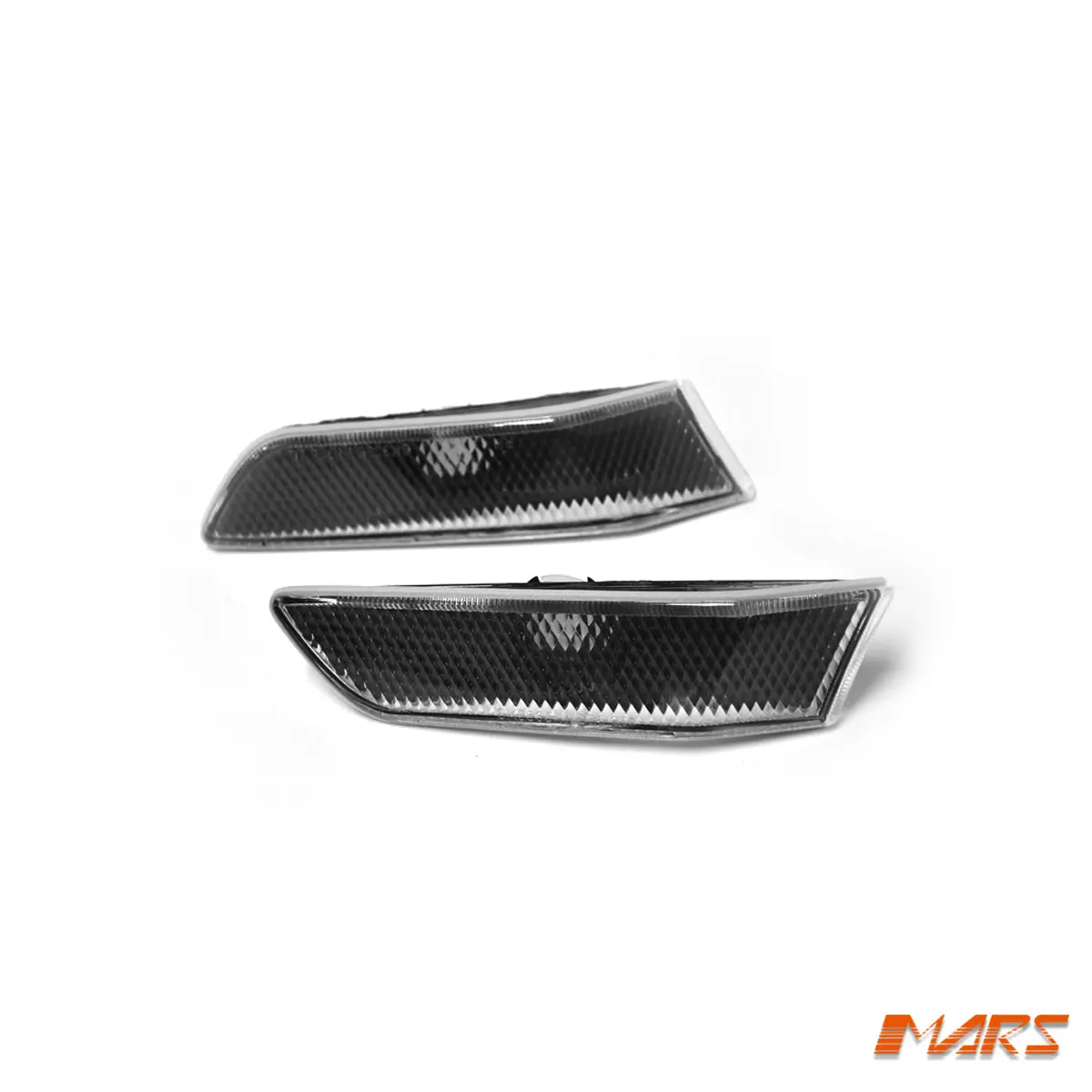 Black Bumper Side Turn Signal Indicator Marker For Nissan & Infiniti G35 V35 Coupe 2003-2008 1