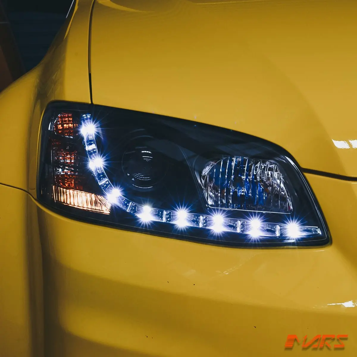 Black Drl Led Projector Head Lights For Holden Commodore & Hsv Ve Series 2 2009-2013 1