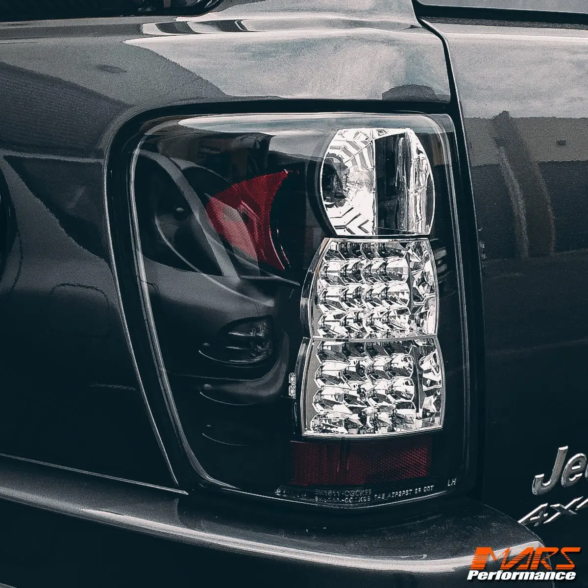 Black Led Tail Lights For Jeep Grand Cherokee Wj 1999-2004 1