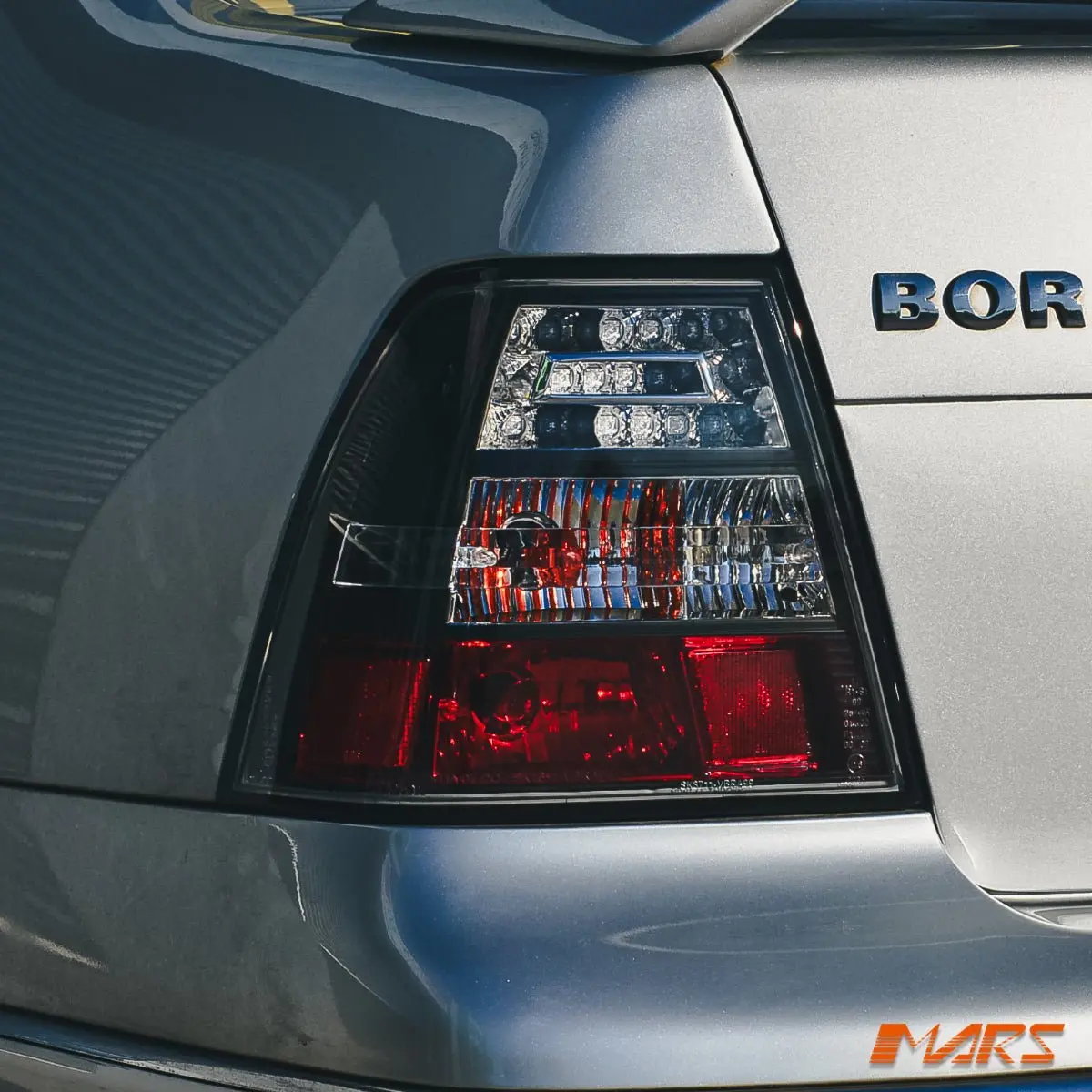 Black Led Tail Lights For Volkswagen Bora & Jetta 1998-2004 Mk4 1